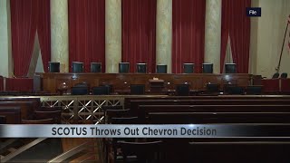 SCOTUS overturns Chevron decision taking weight away from federal agency regulations [upl. by Iren726]