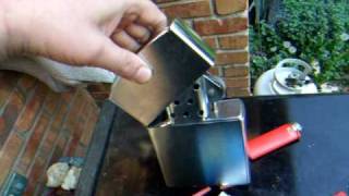 WORLDS LARGEST ZIPPO LIGHTER  and some Steel Reserve Beer  420 1 day away [upl. by Nored]