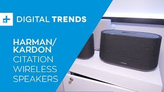 Harman Kardon Citation Wireless Speakers  Hands On at CES 2019 [upl. by Neik]