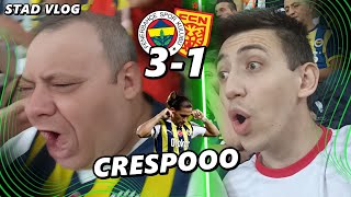 FBLİ BABA GSLİ OĞLUYLA STADYUMDA MAÇ İZLERSE  Fenerbahçe  Nordsjaelland  Stad Vlog [upl. by Giorgio]