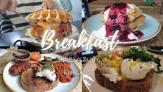 Breakfast in Shrewsbury England Here are some suggestions [upl. by Arrekahs]