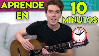 Como Tocar La Guitarra En 10 Minutos quedateencasa [upl. by Ynnol]