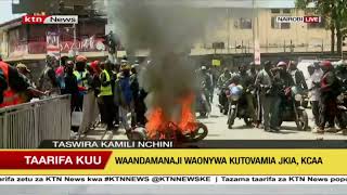 Vurugu laanza kushuhudiwa katikati ya jiji la Nairobi [upl. by Friedrick6]