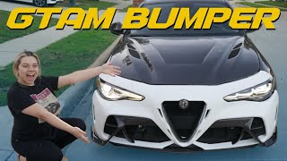 Alfa Romeo Giulia GTAm Front Bumper [upl. by Nyleahs]