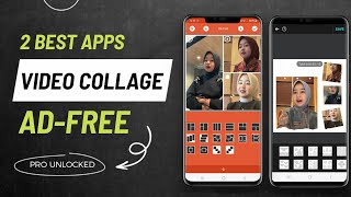 2 Best Video Collage Maker Apps For Android [upl. by Sivartal358]