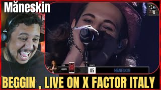 Måneskin  Beggin  VOCAL COACH REACTION [upl. by Pare]