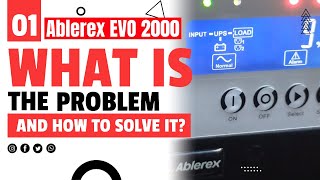 【4K】 Ablerex EVO 2000 UPS  What is the PROBLEM and How to SOLVE it [upl. by Seto]