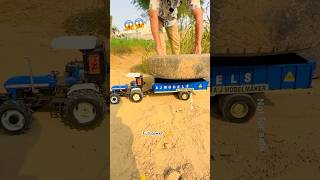 New Holland power with dumper trolley 💪💪automobile [upl. by Retloc]