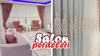 SALON İÇİN PERDE MODELLERİ  Birbirinden Şık Perdeler [upl. by Nytsuj624]