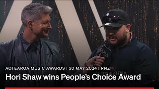 People’s Choice Award winner Hori Shaw  AMA2024 [upl. by Primo]