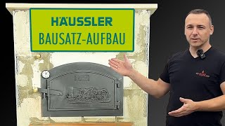 Aufbauanleitung Häussler Bausatz Holzbackofen HABO 46 [upl. by Sualokcin]