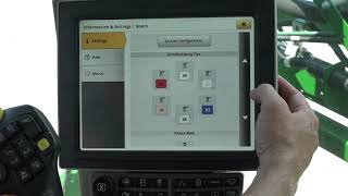 How To Set Up ExactApply™ On A Gen4 Display  John Deere ExactApply™ Nozzle Control System [upl. by Enneyehc63]