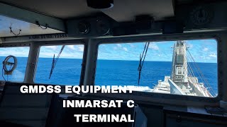 HOW TO OPERATE INMARSAT C  GMDSS EQUIPMENT ▪︎type Sailor [upl. by Barbie96]