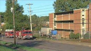 MFD responds to smoke incident at Norris Road Elementary School [upl. by Nailliw836]