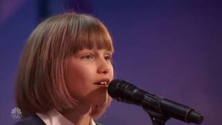 The Next Taylor Swift  Grace VanderWaal Full First Audition  Americas Got Talent 2016 [upl. by Elacsap]