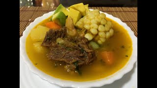 SOPA DE CARNE CON VERDURAS [upl. by Ahseat]