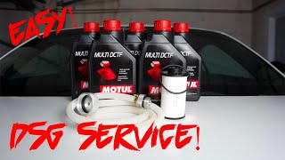 First DSG oil service on the Audi TT 2015 MK3 [upl. by Fisuoy83]