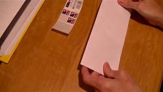 How to put a Stamp on an Envelope [upl. by Neladgam]