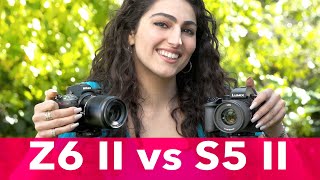 Nikon Z6 II vs Lumix S5 II Camera Comparison  Which is Better [upl. by Mendelson800]