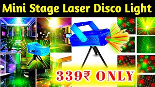 Mini Red amp Green Laser Stage Projector Lightning  Mini Laser Stage Lightning  laser light review [upl. by Legra]