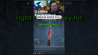 INSANE KNIFE PULL [upl. by Hamforrd]