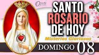 Santo Rosario Corto de Hoy Domingo 08 de Septiembre 💜 Misterios Gloriosos 🌙 orandoconjesus [upl. by Deryl435]