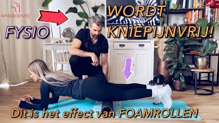 quotKniepijn Verminderen Dit is het Wetenschappelijk Bewezen Effect van Foamrollenquot [upl. by Deloris186]