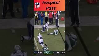 quotNFL Hospital Passes 💥  NFL BigHits HardHits FootballHighlights NFLHits Tackles [upl. by Ailama]