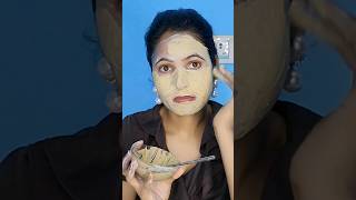 Curd Face Pack  Besan face pack for glowing skin 😱 shorts skincare facepack [upl. by Trinity211]