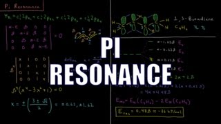 Quantum Chemistry 117  Pi Resonance [upl. by Dlorad]