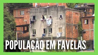 Quase 164 milhões de pessoas moram em favelas no Brasil 08112024 [upl. by Siward757]