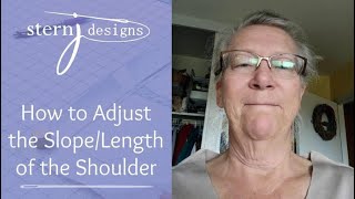 How to Adjust Shoulder Slope amp Length After High Round Back Adjustment [upl. by Haropizt]