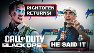 RICHTOFEN CONFIRMED Nolan North Returns to BO6 ZOMBIES [upl. by Lancelot]