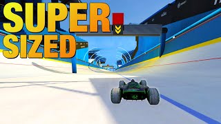 Trackmania But the Maps are GIGANTIC [upl. by Novahs]