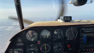 Bellanca Super Viking Cockpit in Flight [upl. by Yelehsa360]