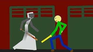 Nightmare Granny vs Very Angry Baldi [upl. by Dnaletak]