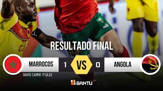 Angola Vs Marrocos  Melhores Momentos  22032024 [upl. by Antin]