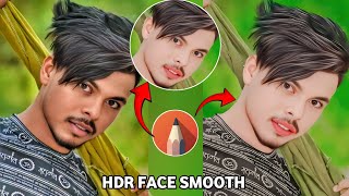 FACE KO SMOOTH AUR GORA KAISE KARE  FACE SMOOTH  WHITE 🤍 KAISE KARE  SKETCHBOOK EDITING [upl. by Brenan769]