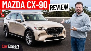 2024 Mazda CX90 turbo SUV review inc 0100 braking amp autonomy Everything you need to know [upl. by Cloutman]