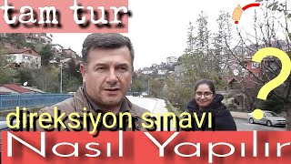 Ehliyet Direksiyon Sınav Formatı Direksiyon sınavı nasıl yapılır l wwwesinavakademicom [upl. by Solitta]