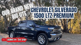 OUR BIG UTE CHEVROLET SILVERADO 1500 LTZ 111LIVING OFF THE VANTRAVEL AUSTRALIALivingOffTheVan [upl. by Enael]