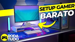 Montei o Setup Gamer MAIS BARATO e COMPLETO 2023  MELHOR CUSTO BENEFÍCIO [upl. by Cissie]