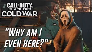 Black Ops Cold War Zombies All Cutscenes with Ghostface [upl. by Leahsim504]