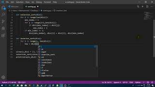 Python ile Insertion Sort Seçme Sıralama Kodu [upl. by Spark373]