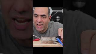 Make a HighPower Resistor electronics power resistor DIY funny [upl. by Adlitam]