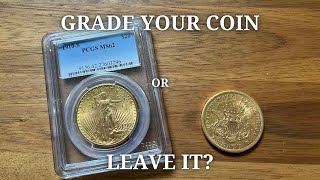 Graded Coin or Raw The Pros to Grading and Pitfalls [upl. by Sivra381]