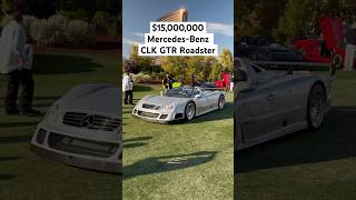 Rare 15M MercedesBenz CLK GTR 1 of only 6 roadsters in existence🤯￼ [upl. by Anthony]