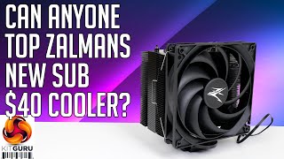 Zalman CNPS10X Performa Black CPU Cooler Review [upl. by Conlen447]