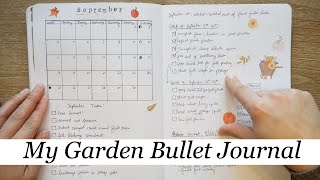 Using a Bullet Journal for the Garden  Flipthrough of my 2022 Garden Bullet Journal [upl. by Starobin]