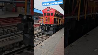 New WDG6G Diesel Engine Sound 🔥🔥  shorts locomotive [upl. by Nnairet25]